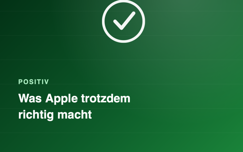 Was Apple trotzdem richtig macht: Apple Silicon, Reparierbarkeit und die stille Bug-Fix-Politik